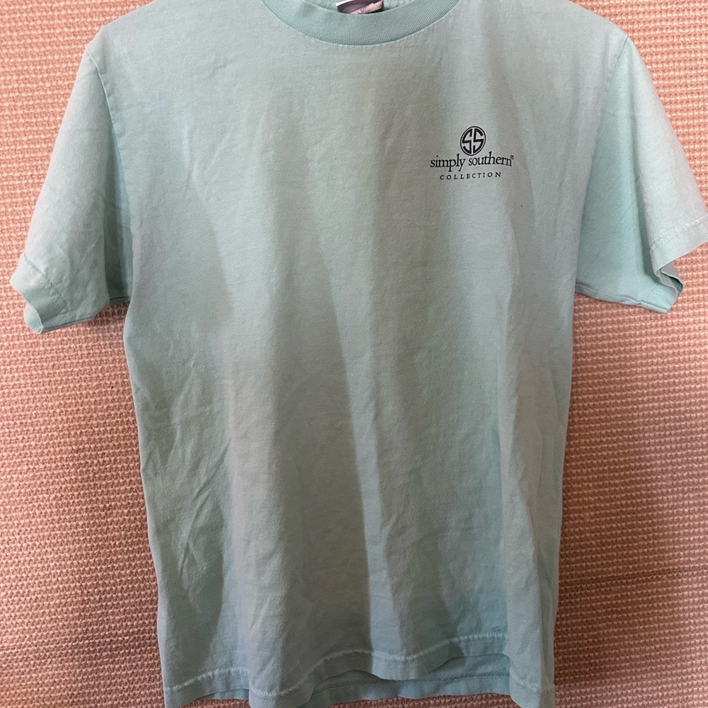 Simply Southern Women's Mint Green T-Shirt